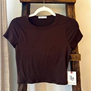COPY - Sincerely Jules Women's Brown T-shirt